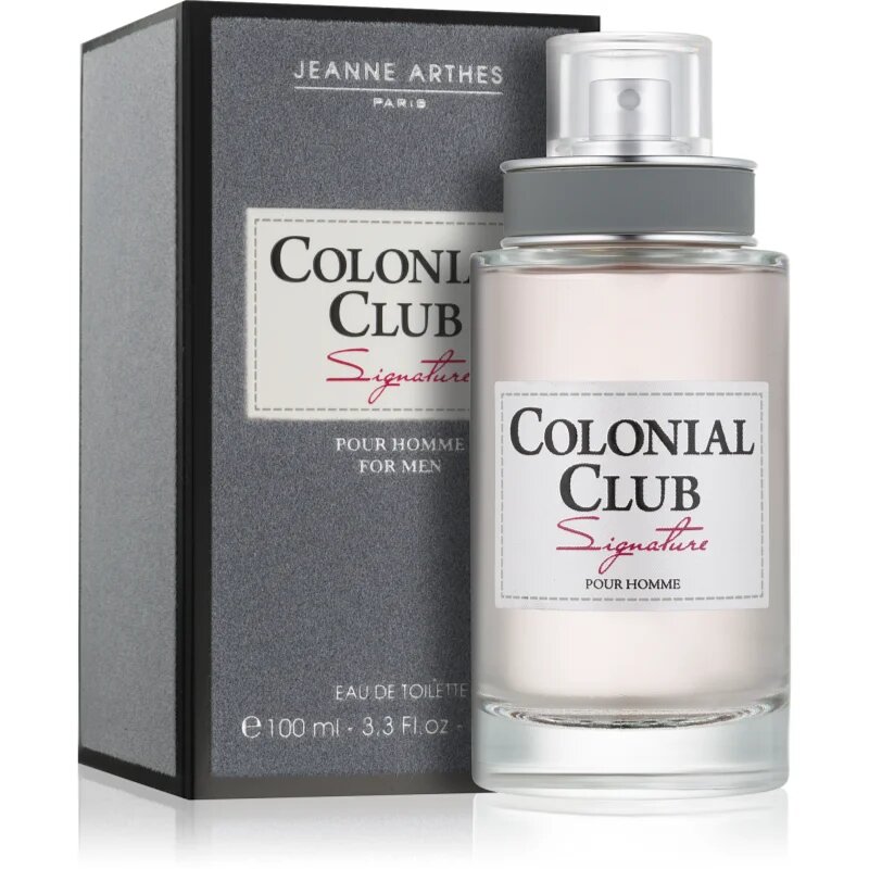 Jeanne Arthes Colonial Club Signature toaletní voda pro muže 100 ml
