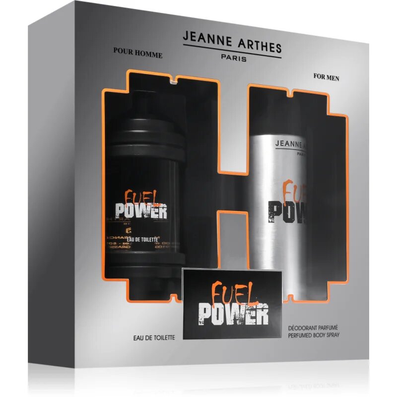 Jeanne Arthes Fuel Power dárková sada pro muže