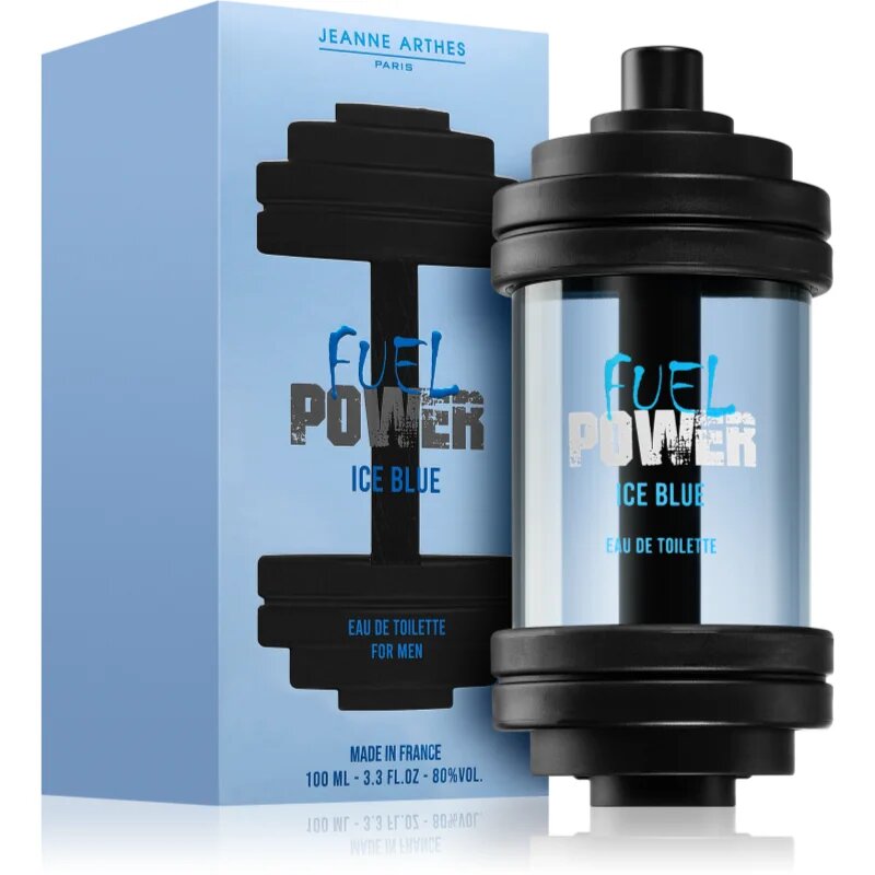 Jeanne Arthes Fuel Power Ice Blue toaletní voda pro muže 100 ml