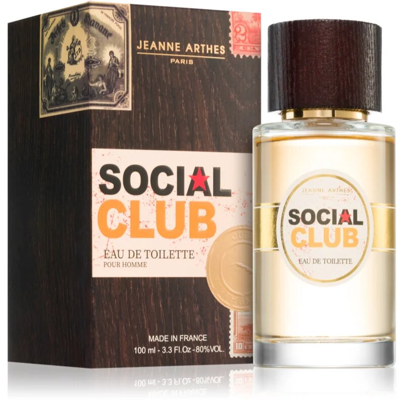 Jeanne Arthes Social Club toaletní voda pro muže 100 ml