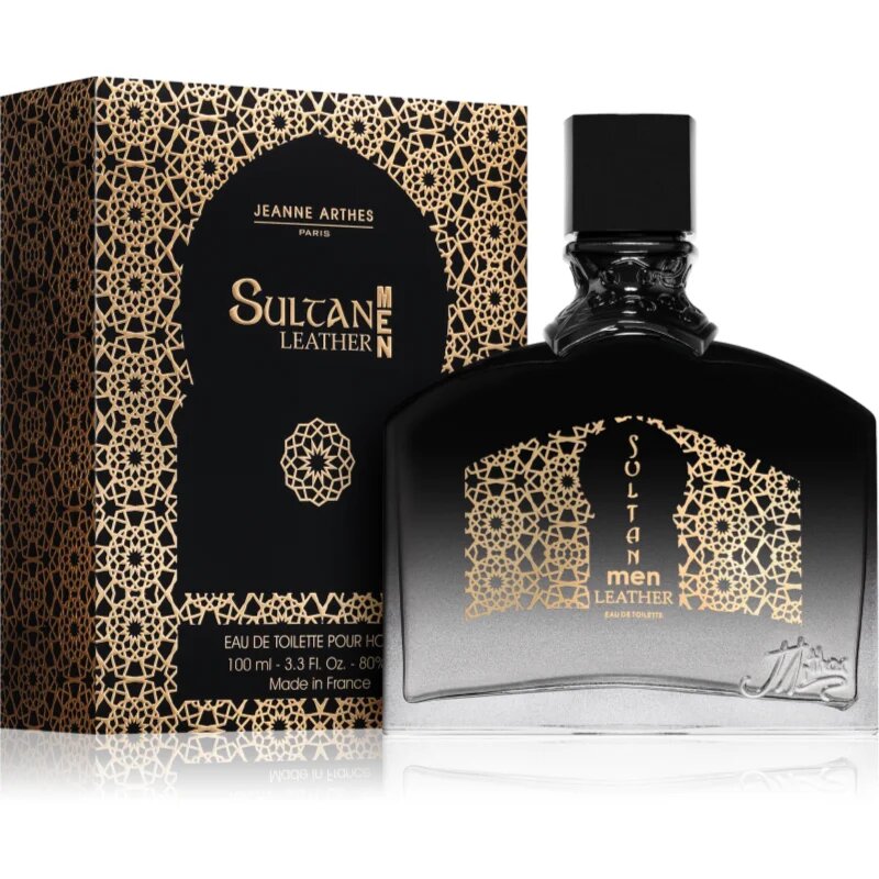 Jeanne Arthes Sultan Men Leather toaletní voda pro muže 100 ml