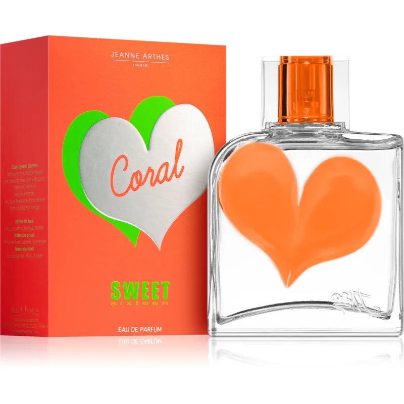Jeanne Arthes Sweet Sixteen Coral parfémovaná voda pro ženy 100 ml