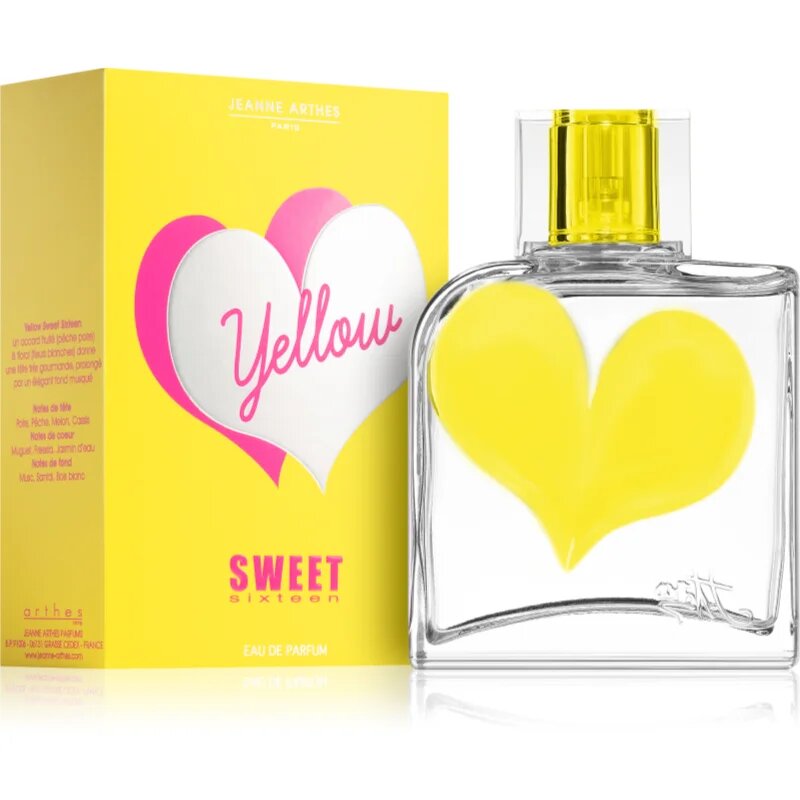Jeanne Arthes Sweet Sixteen Yellow parfémovaná voda pro ženy 100 ml