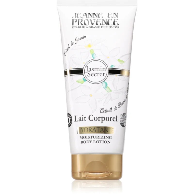 Jeanne en Provence Jasmin Secret hydratační tělové mléko 200 ml