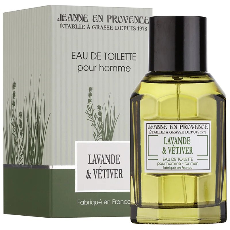 Jeanne en Provence Lavande & Vétiver toaletní voda pro muže 100 ml