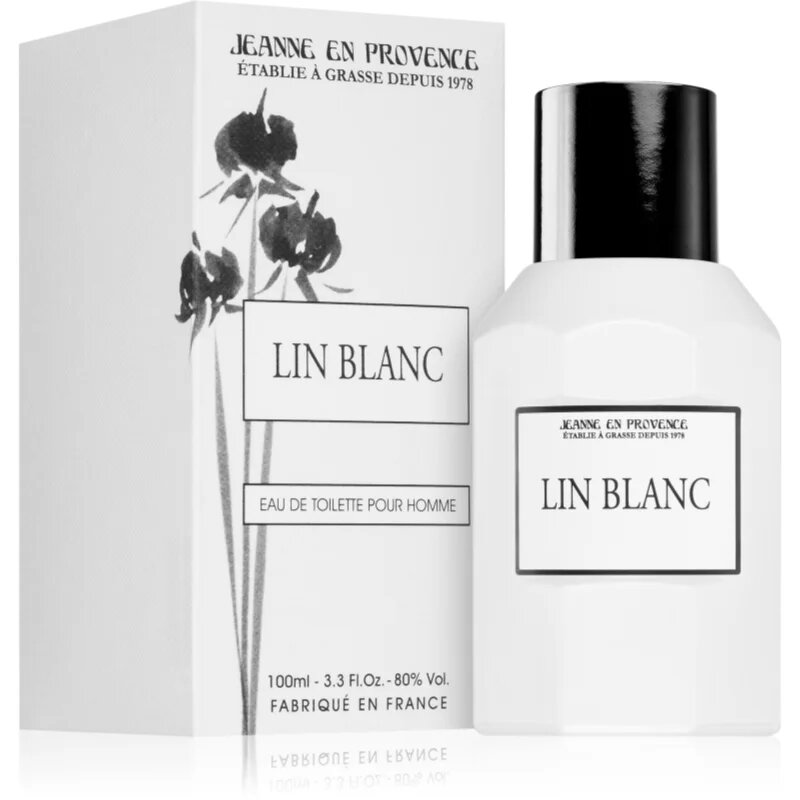 Jeanne en Provence Lin Blanc toaletní voda pro muže 100 ml