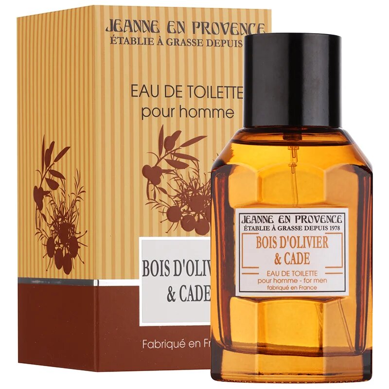 Jeanne en Provence Olive Wood & Juniper toaletní voda pro muže 100 ml