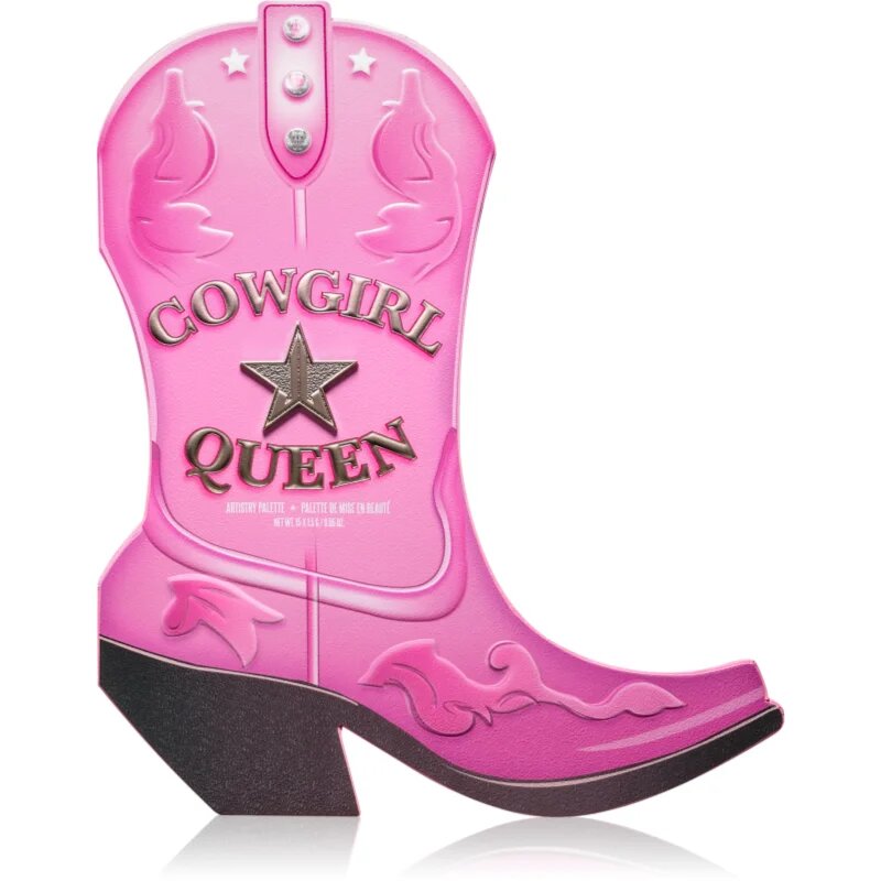 Jeffree Star Cosmetics Cowgirl Queen Artistry Palette paletka očních stínů 15x15 g