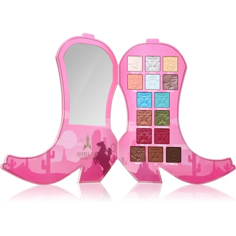 Jeffree Star Cosmetics Cowgirl Queen Artistry Palette paletka očních stínů 15x15 g