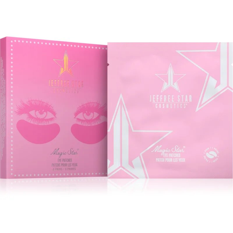 Jeffree Star Cosmetics Magic Star™ Eye Patches revitalizační náplasti pro rozjasnění unaveného očního okolí 6 pár