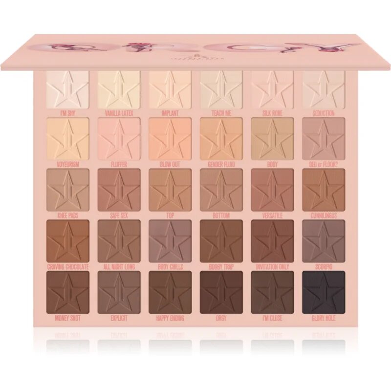 Jeffree Star Cosmetics Orgy Artistry paletka očních stínů 30x1.5 g