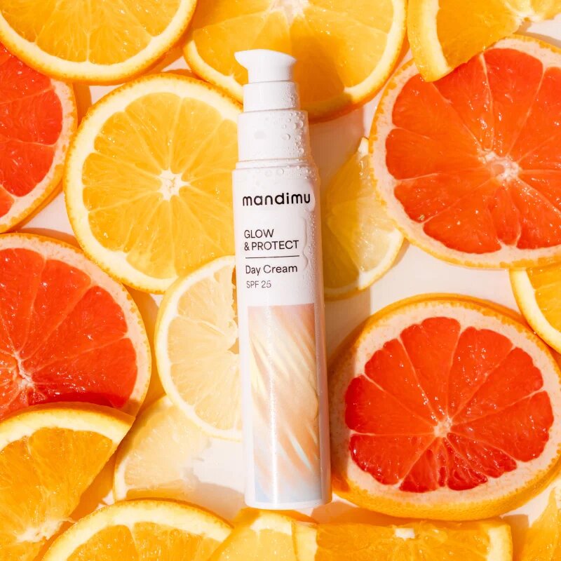 Jíme zdravě Mandimu Glow & Protect Day Cream denní krém SPF 25 50 ml