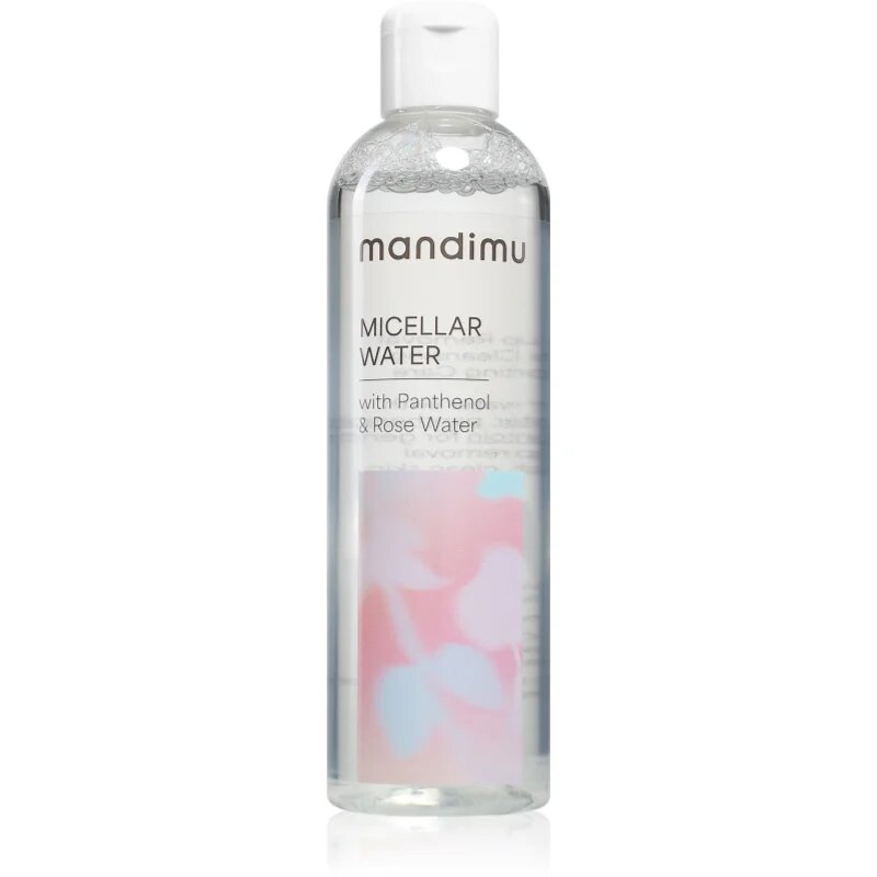 Jíme zdravě Mandimu Micellar Water s panthenolem a růžovou vodou micelární voda s růžovou vodou 250 ml
