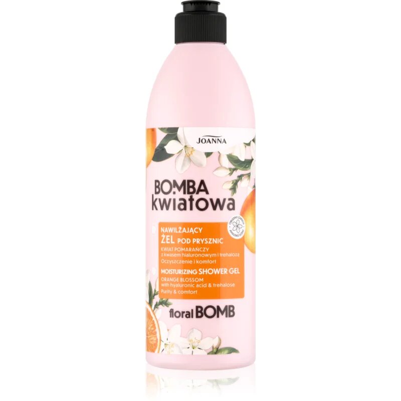 Joanna Floral Bomb Moisturizing sprchový gel Orange Blossom 500 ml