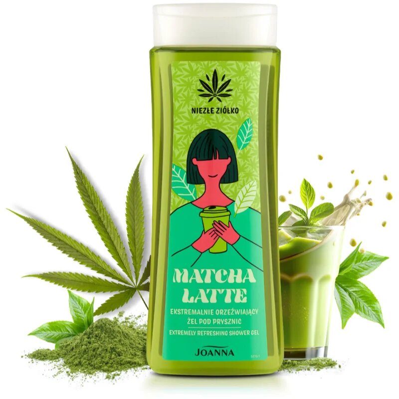 Joanna Matcha Latte Shower Gel sprchový gel 300 ml