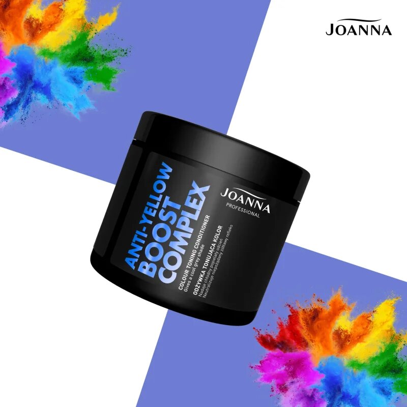 Joanna Professional Color Boost Complex revitalizační kondicionér pro blond a šedivé vlasy 500 g