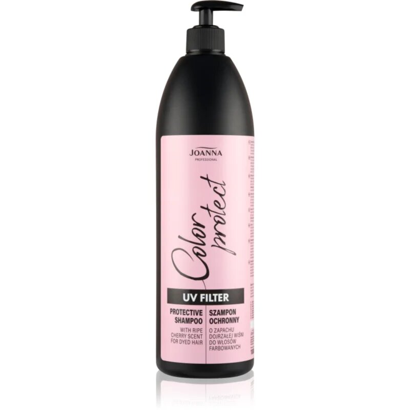 Joanna Professional UV Filter ochranný šampon pro vlasy namáhané sluncem vůně Cherry 1000 ml