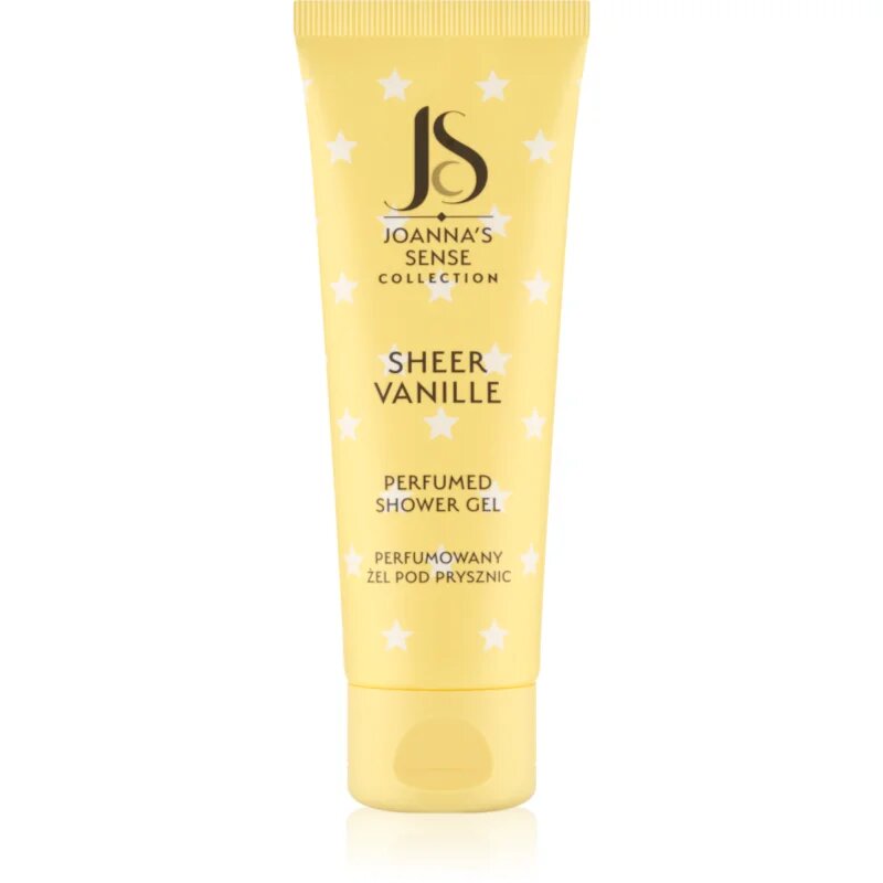 Joanna 's Sense Sheer Vanille parfémovaný sprchový gel 80 ml