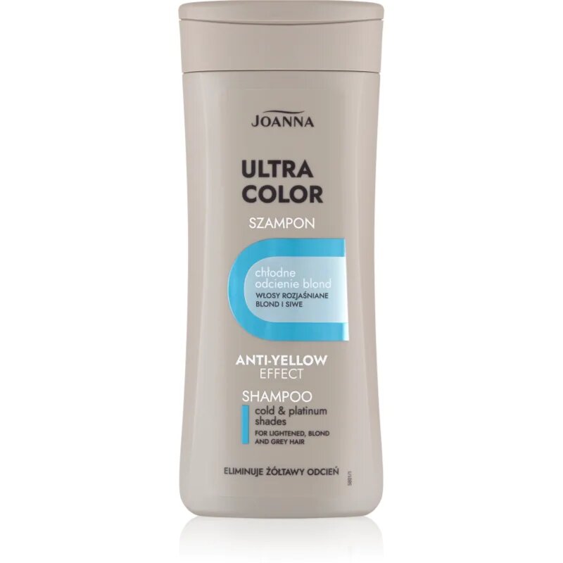 Joanna Ultra Color čisticí a vyživující šampon pro blond vlasy 200 ml