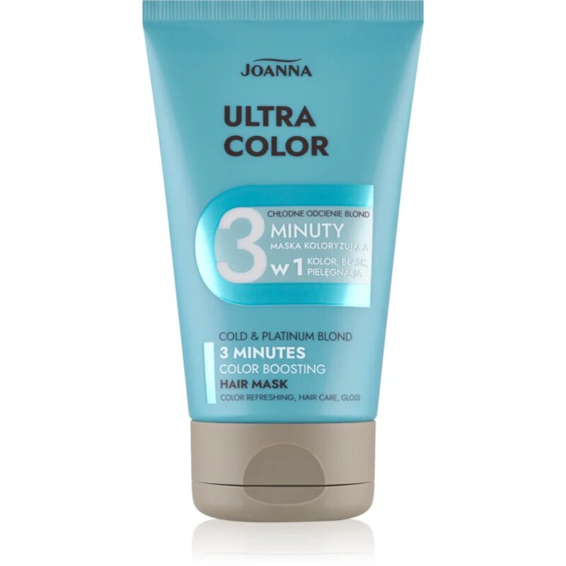 Joanna Ultra Color Cold Platinum Blond Shades 3 Minutes tónovací kondicionér odstín Cold Platinum 100 g