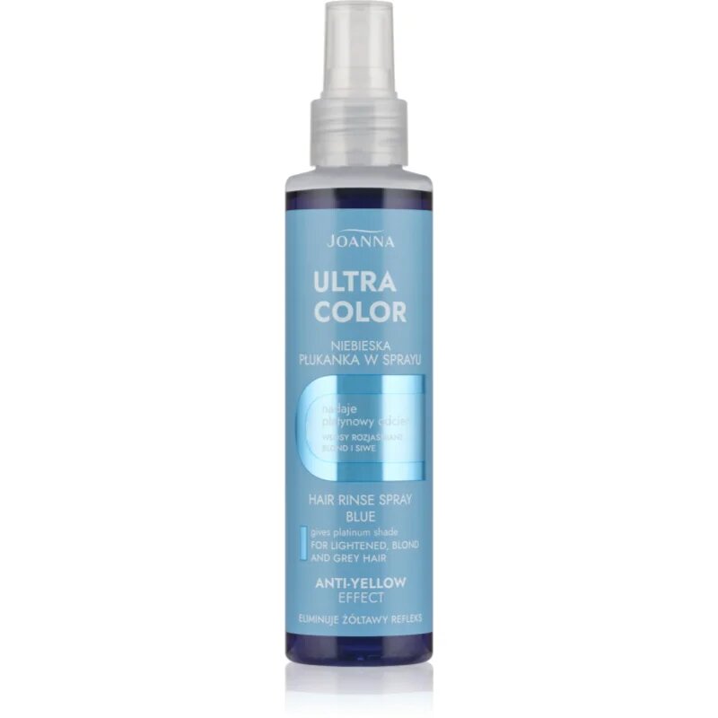 Joanna Ultra Color Hair Rinse Blue Spray tónovací sprej odstín Blue 150 ml
