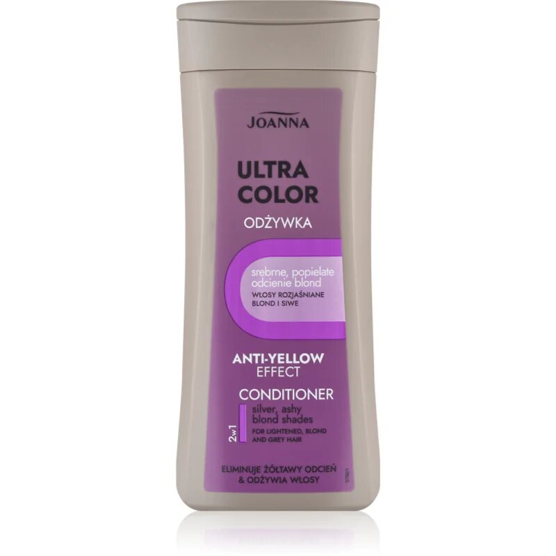 Joanna Ultra Color hydratační a vyživující kondicionér pro blond vlasy 200 g