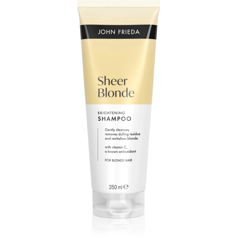 John Frieda Sheer Blonde Brightening Shampoo rozjasňující šampon pro blond vlasy 250 ml