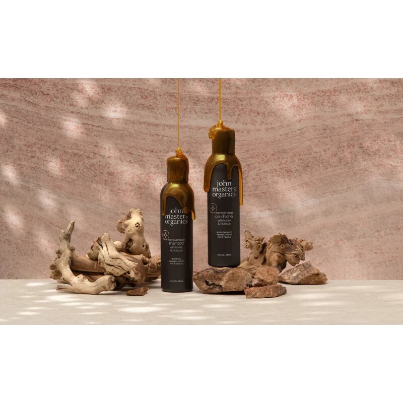 John Masters Organics Intensive Repair obnovující šampon pro poškozené vlasy 236 ml