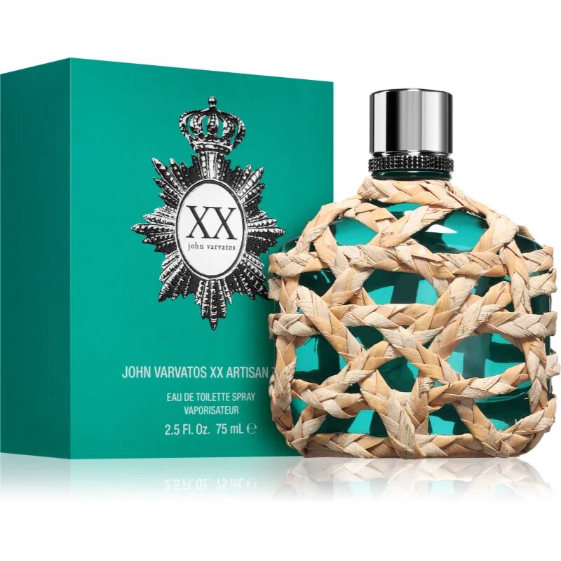 John Varvatos XX Artisan Teal toaletní voda pro muže 75 ml