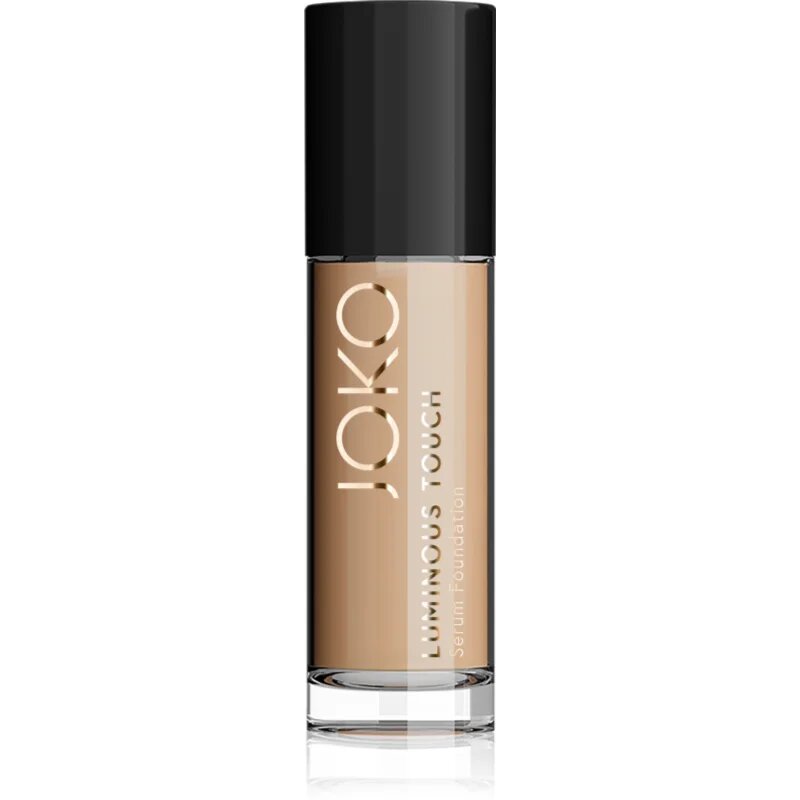 JOKO Luminous Touch lehký make-up pro jednotný tón pleti odstín 104 Warm Honey 30 ml