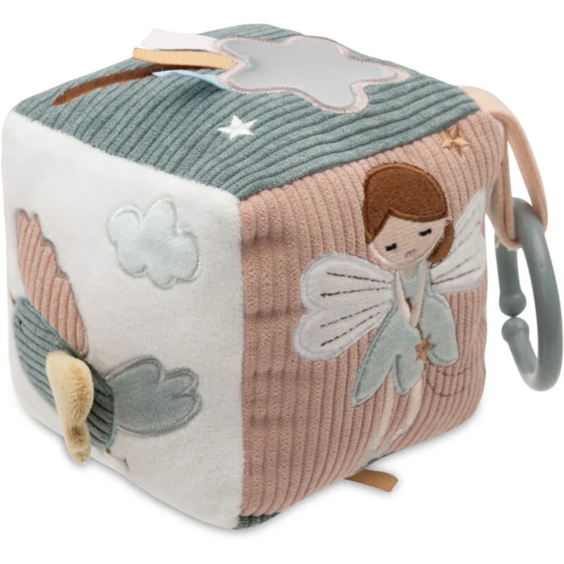 JOLLEIN Lovely Birds Activity Cube aktivity hračka 0m+ 1 ks