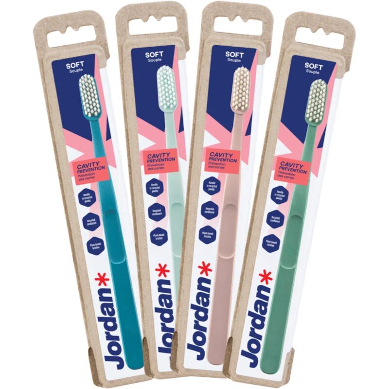 Jordan Clean Smile Care Soft zubní kartáček 1 ks