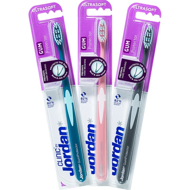 Jordan Clinc Gum Protector Ultrasoft zubní kartáček 1 ks