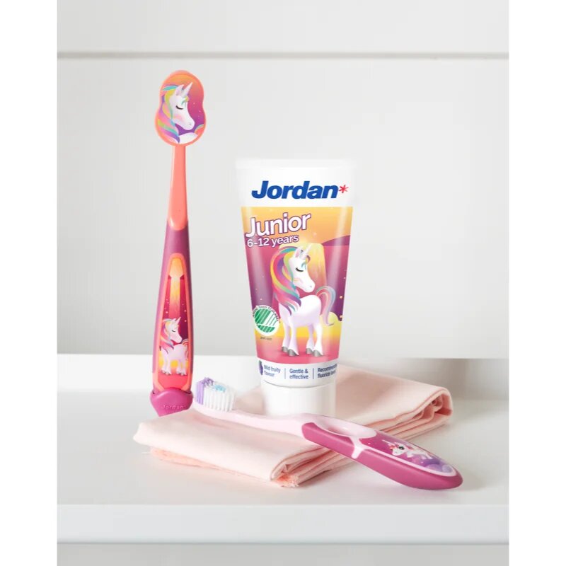Jordan Step by Step 6-9 years 2 pack zubní kartáček pro děti 2 ks