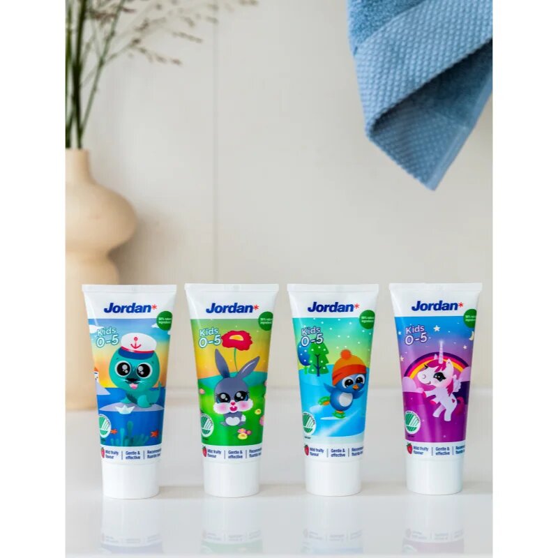 Jordan Toothpaste Kids 0-5 years zubní pasta pro děti 50 ml