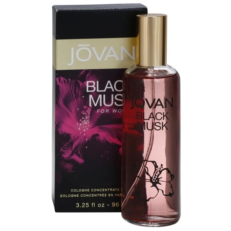 Jovan Black Musk kolínská voda pro ženy 96 ml