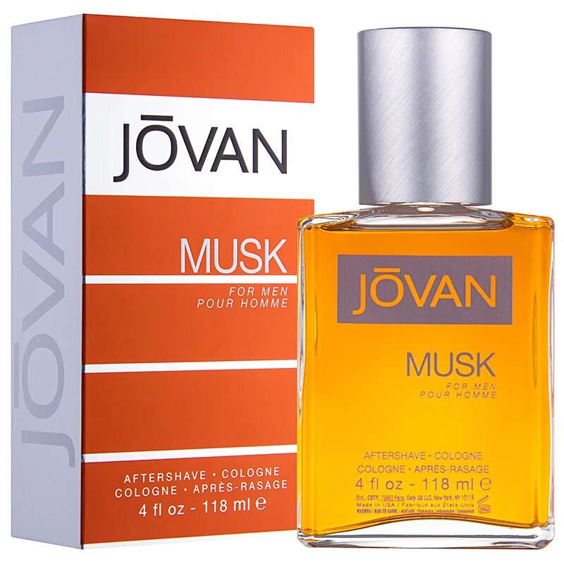 Jovan Musk For Men voda po holení pro muže 118 ml