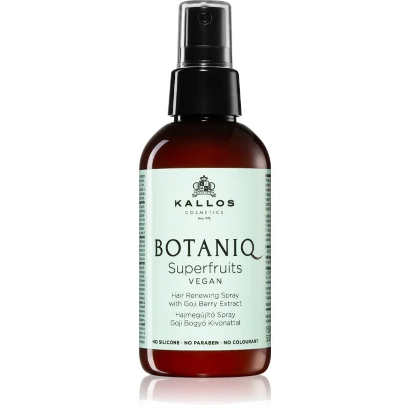Kallos Botaniq Superfruits obnovující sprej s rostlinnými extrakty 150 ml