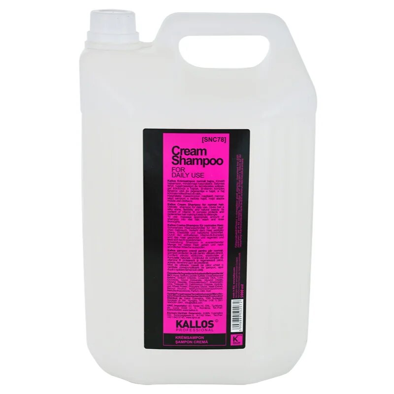Kallos Classic Cream Shampoo šampon pro normální vlasy 5000 ml