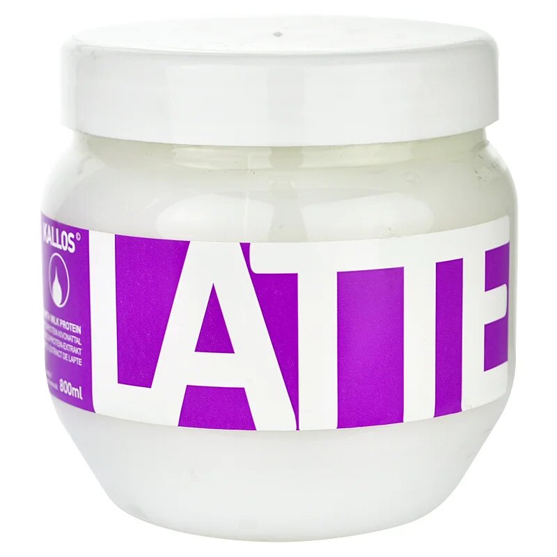 Kallos Classic Latte maska pro poškozené chemicky ošetřené vlasy 800 ml