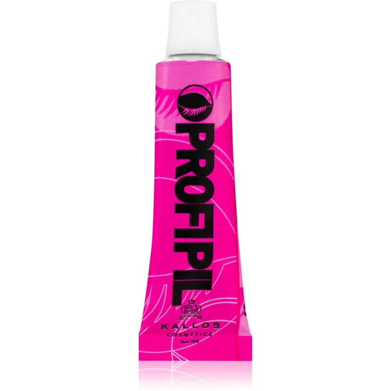 Kallos Classic Profi Pil barva na obočí a řasy odstín 01 black 15 ml