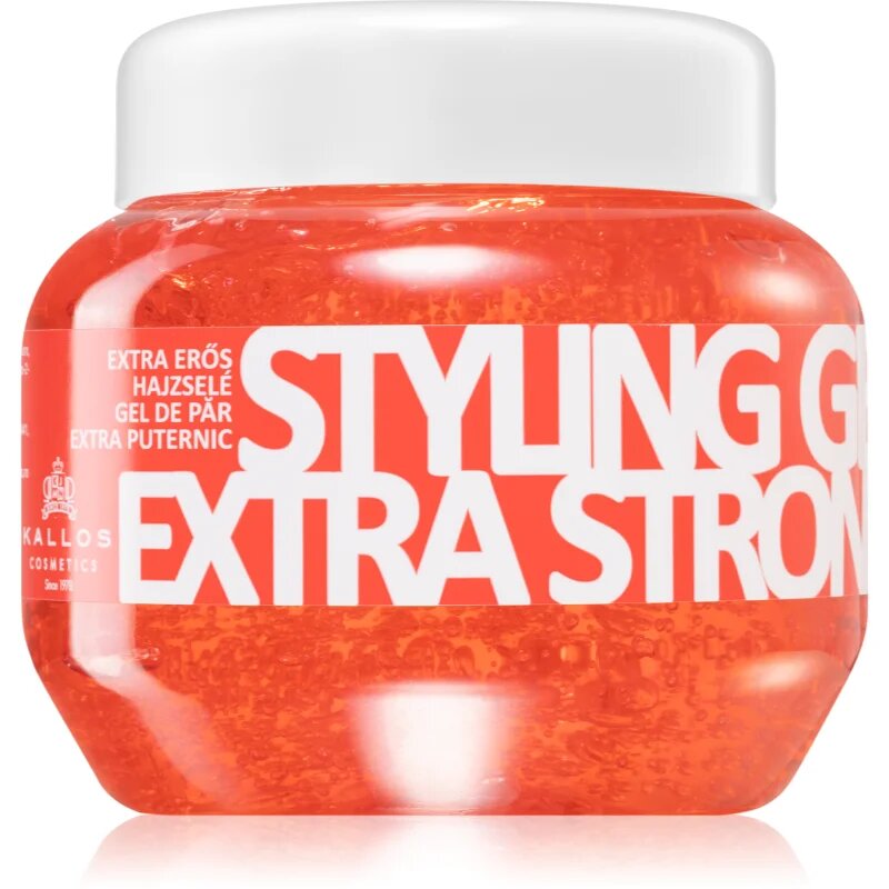 Kallos Classic Styling Gel gel na vlasy s extra silnou fixací Extra Strong Hold 275 ml