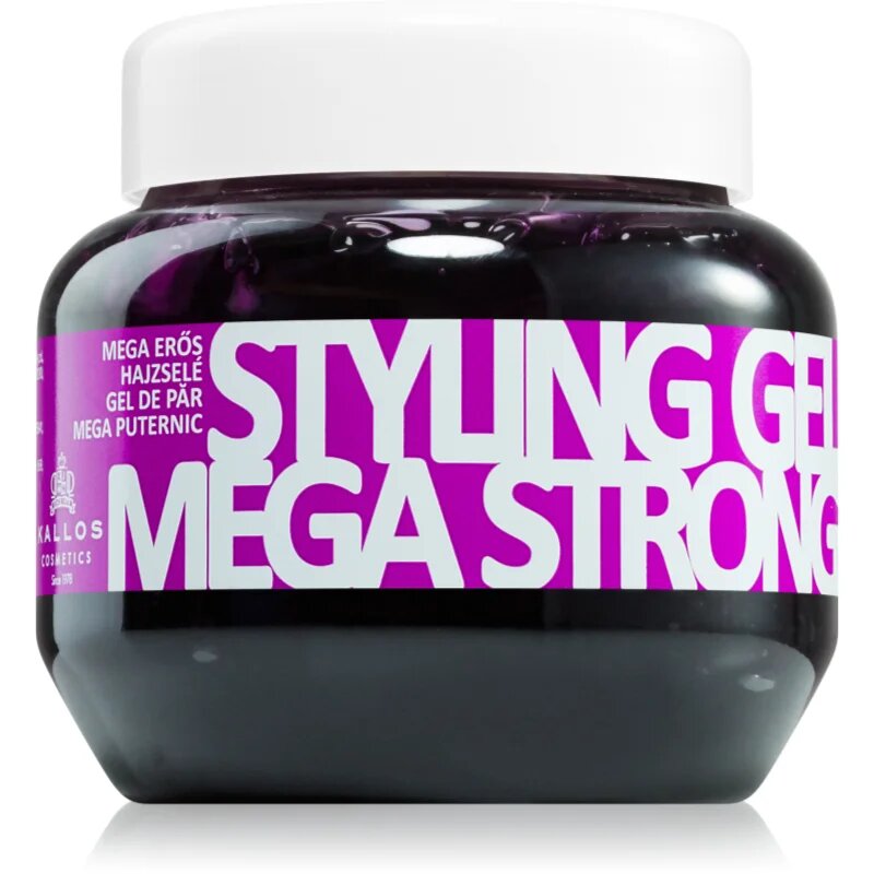 Kallos Classic Styling Gel stylingový gel silné zpevnění Mega Strong Hold 275 ml