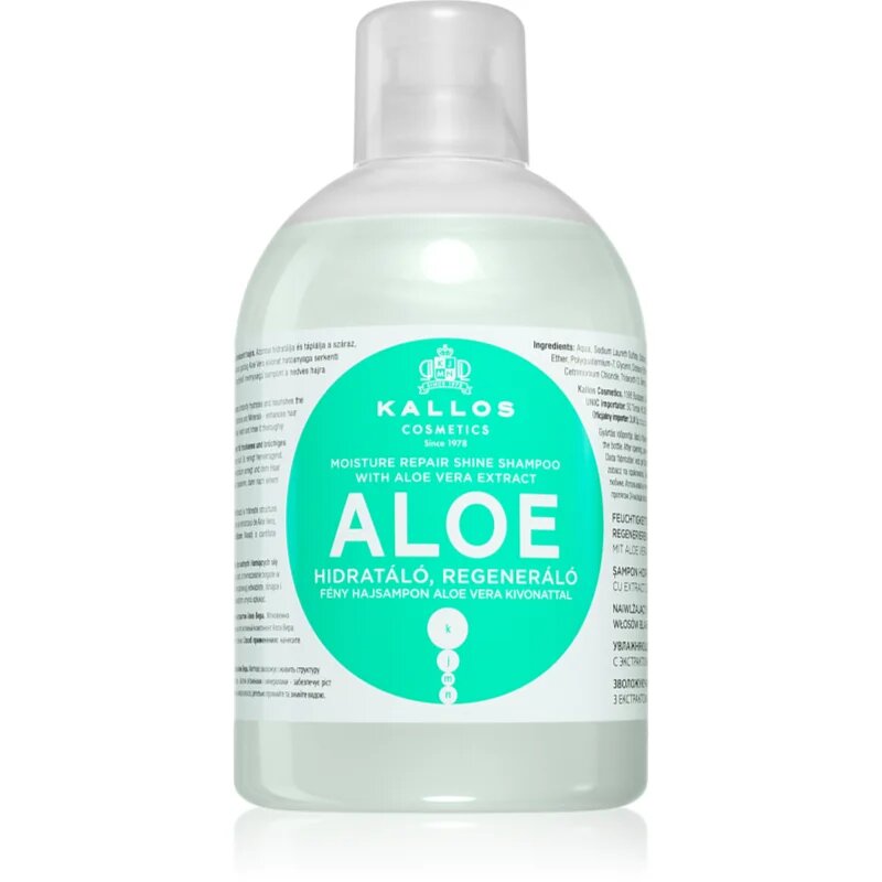 Kallos KJMN Professional Aloe obnovující šampon s aloe vera 1000 ml