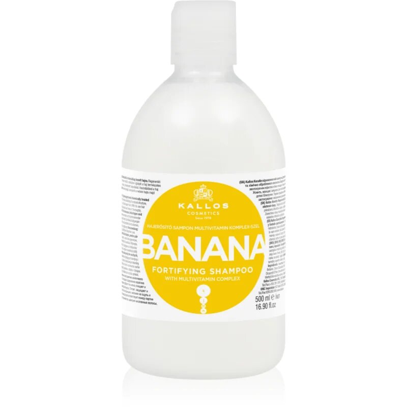 Kallos KJMN Professional Banana posilující šampon 500 ml
