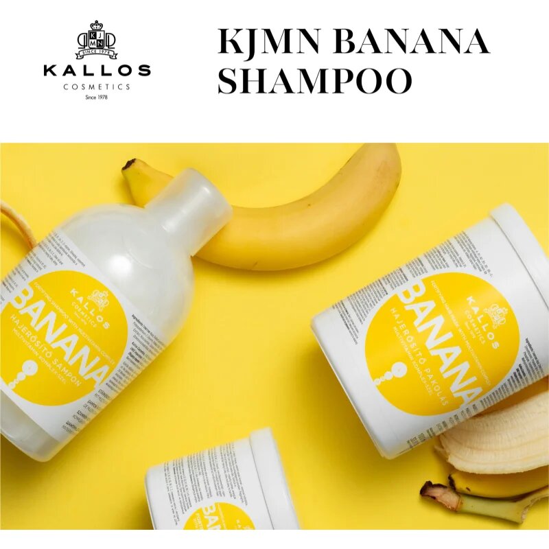 Kallos KJMN Professional Banana posilující šampon 500 ml