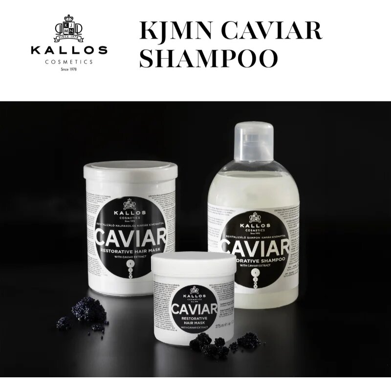 Kallos KJMN Professional Caviar obnovující šampon s kaviárem 1000 ml