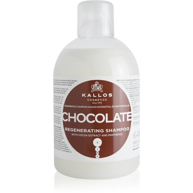 Kallos KJMN Professional Chocolate regenerační šampon 1000 ml