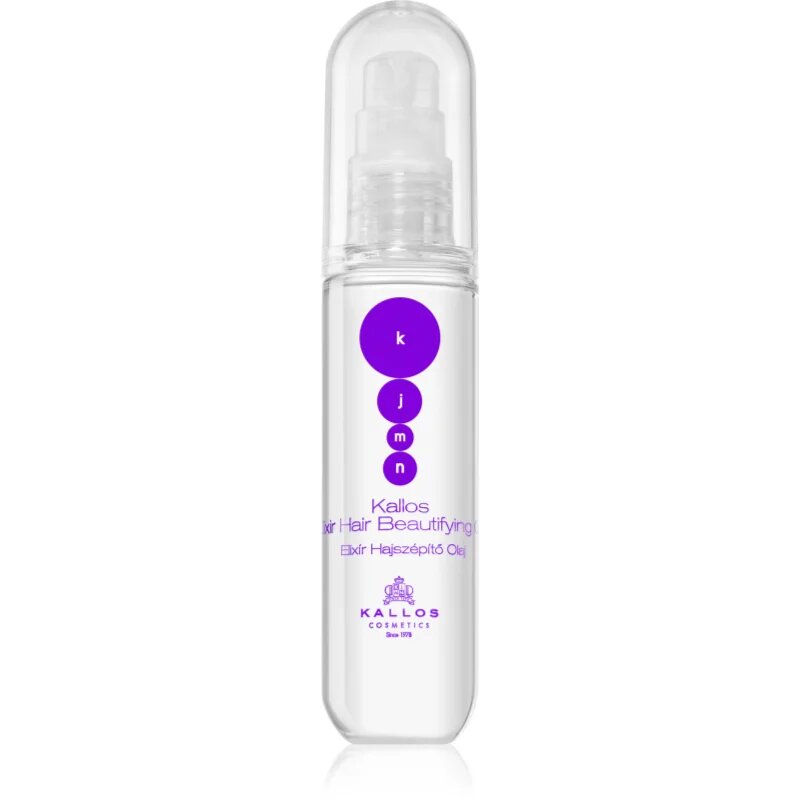 Kallos KJMN Professional Elixir Hair Beautifying Oil vyživující olej na vlasy 50 ml