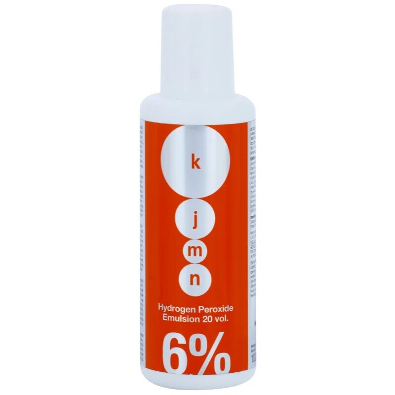 Kallos KJMN Professional Hydrogen Peroxide aktivační emulze 6 % 20 vol. pro profesionální použití 100 ml